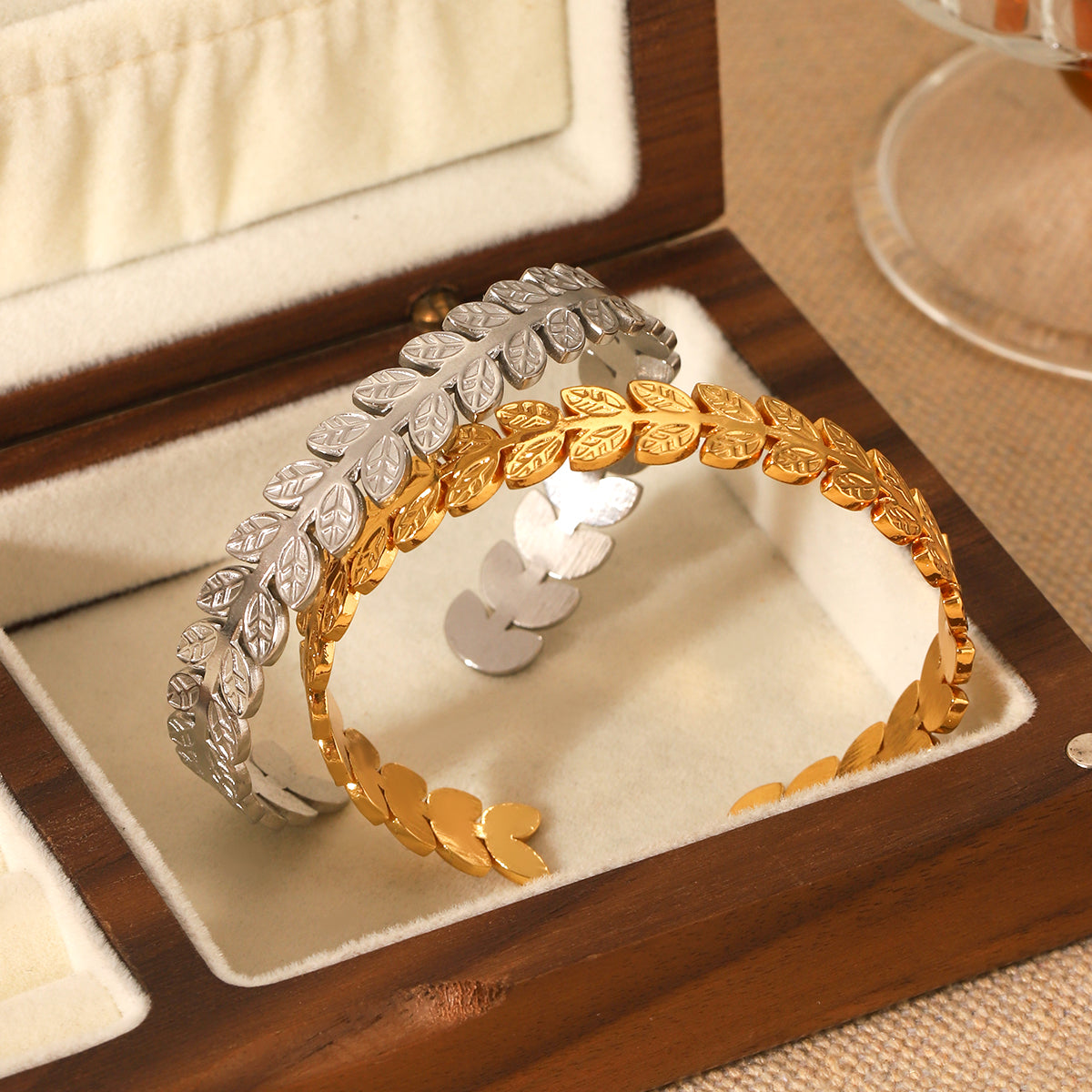 Victory Leaf Cuff