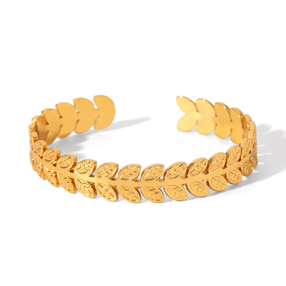 Victory Leaf Cuff