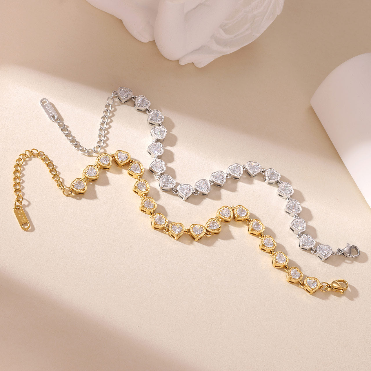 The Crystal Heart Bracelet
