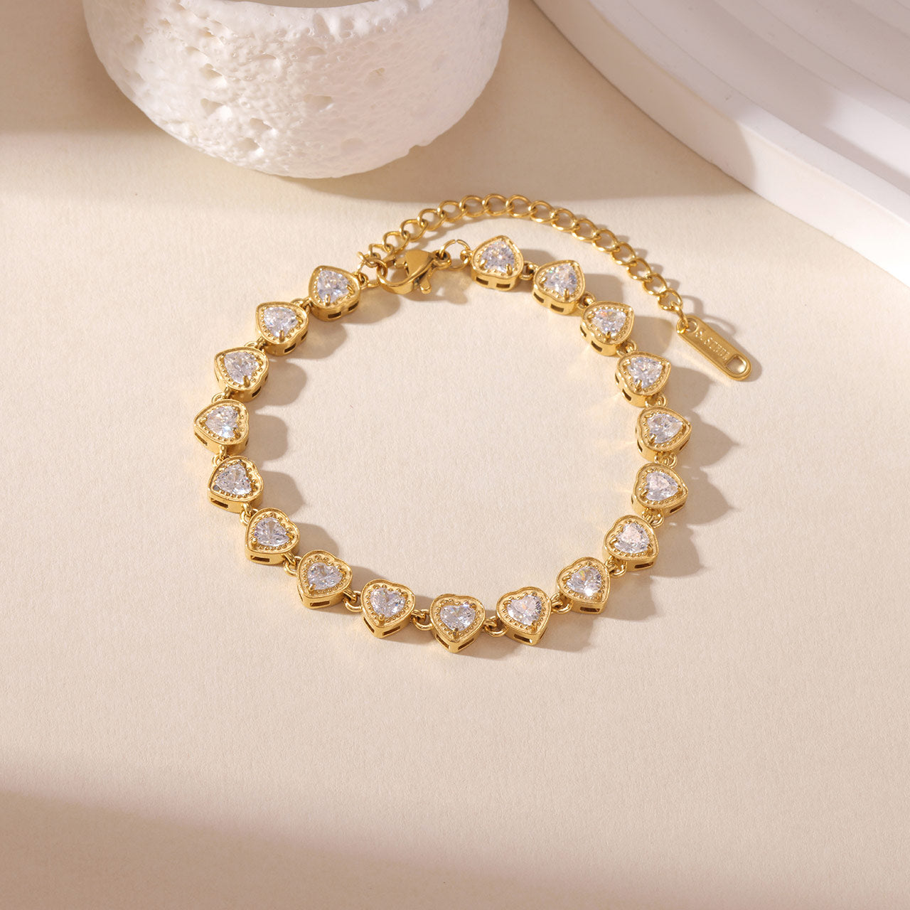 The Crystal Heart Bracelet