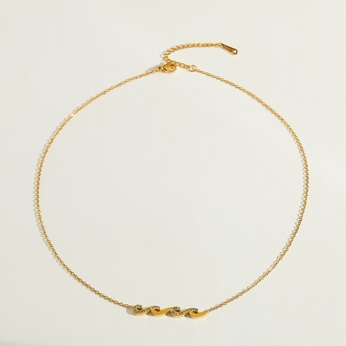 The Golden Wave Necklace