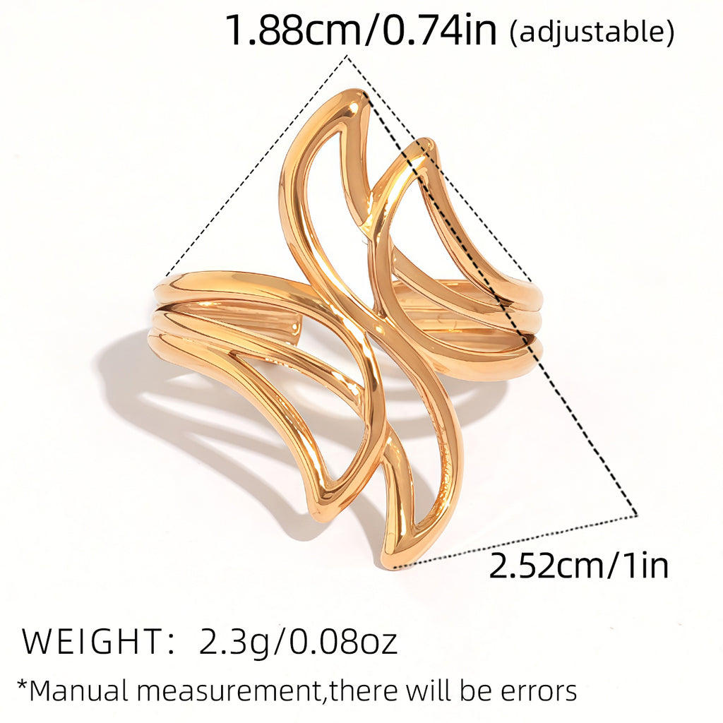 The Architectural Facet Ring