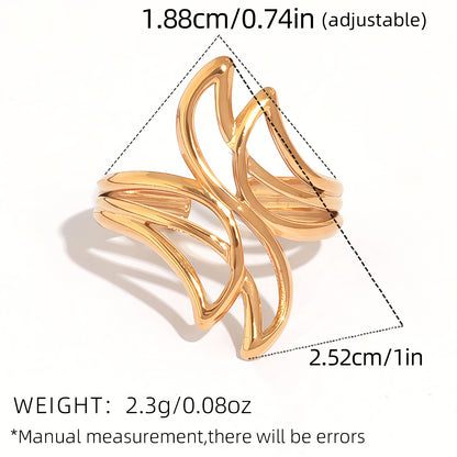 The Architectural Facet Ring