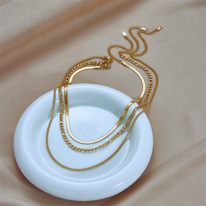 Gold Plated Cable chain (Bottom)