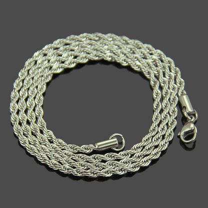Men's Golden Rope Chain