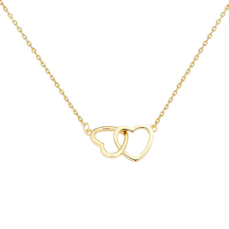 Paris Double Heart Necklace