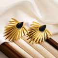 Onyx Radiance Studs