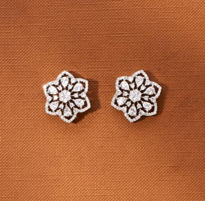 Radiant Flower Studs