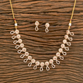 Ruby Blossom Necklace Set