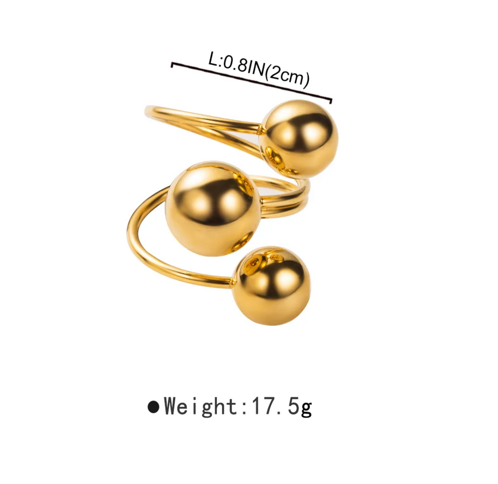 Orbit Spiral Ring
