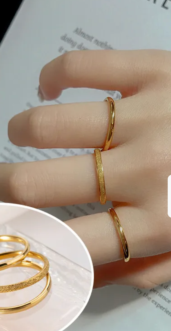 Sparkle Stack Ring