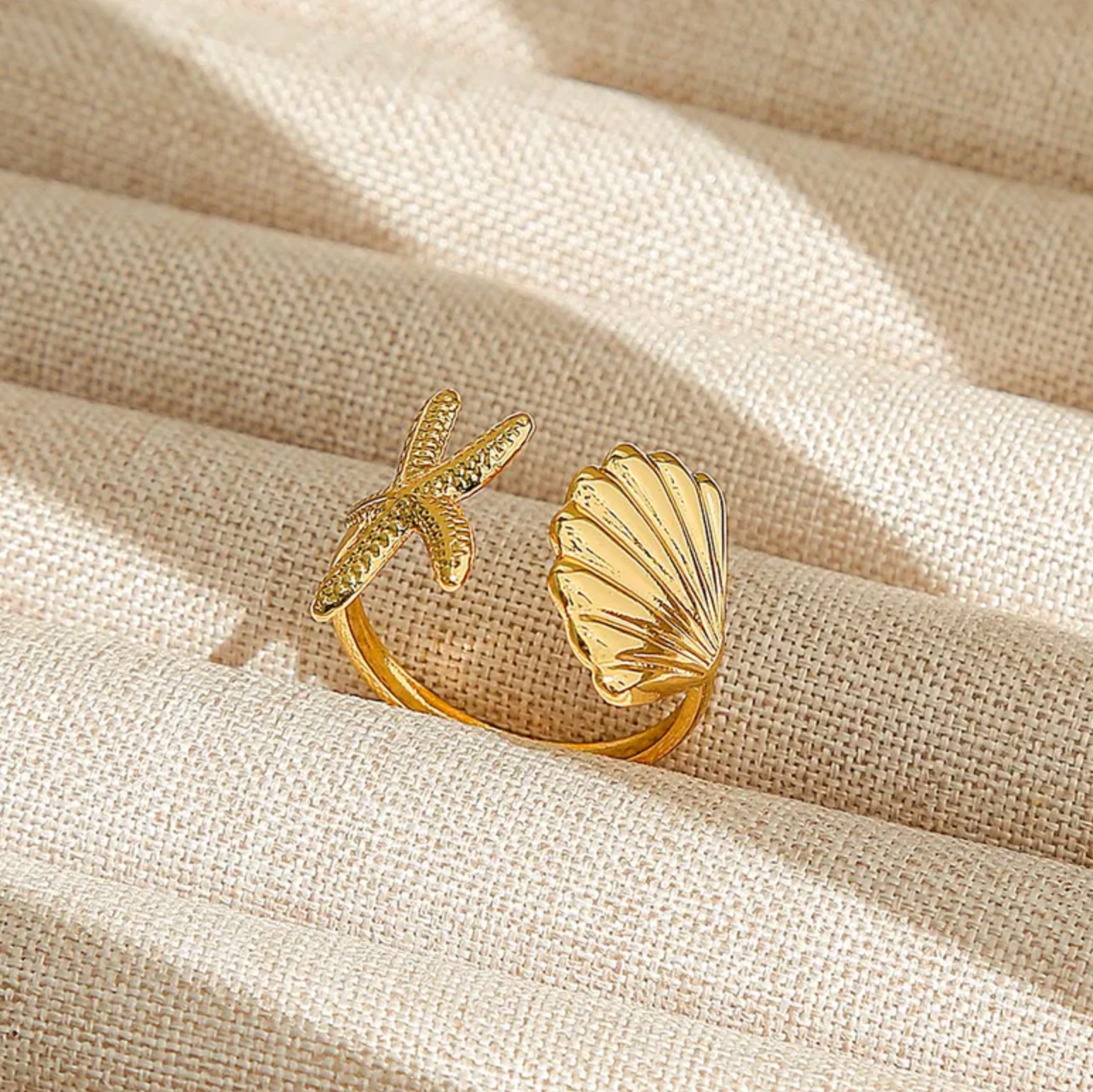 Ocean's Embrace Ring