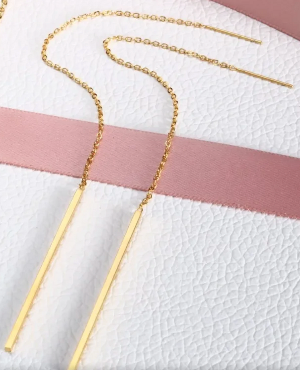 Sleek Bar Threader Earrings