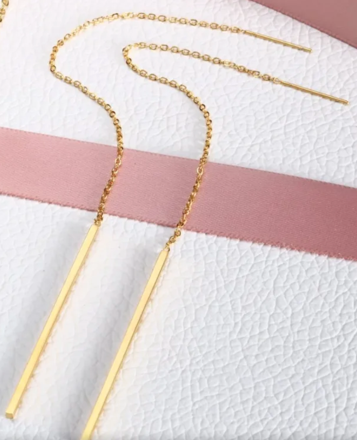 Sleek Bar Threader Earrings