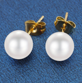 Single Pearl Studs