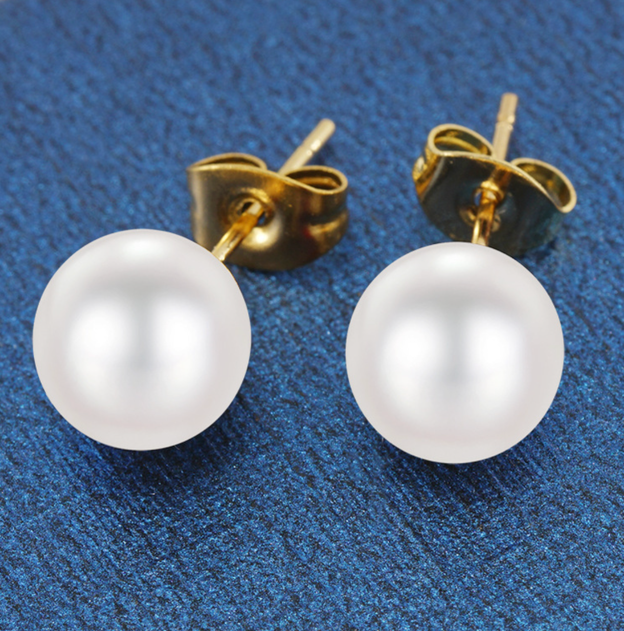 Single Pearl Studs