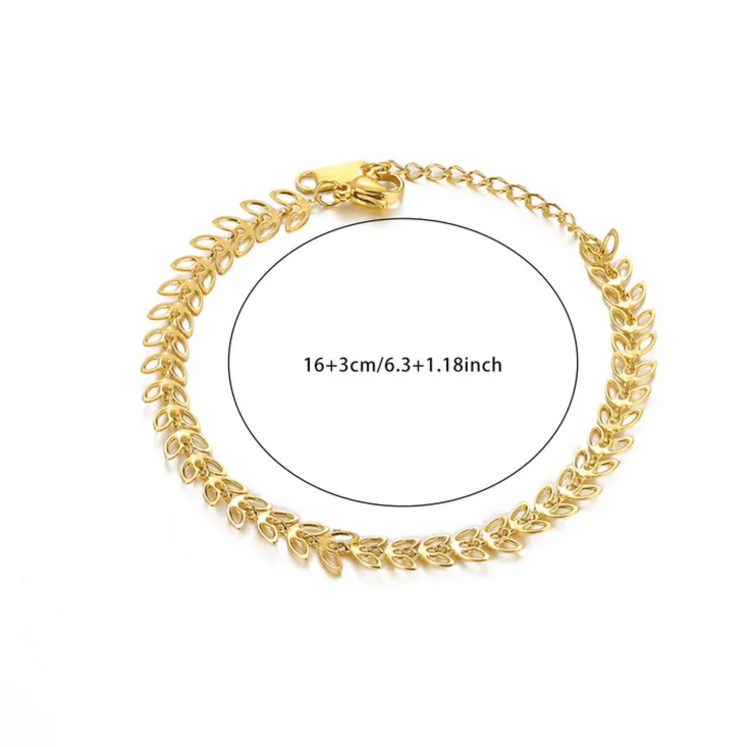 The Golden Laurel Bracelet