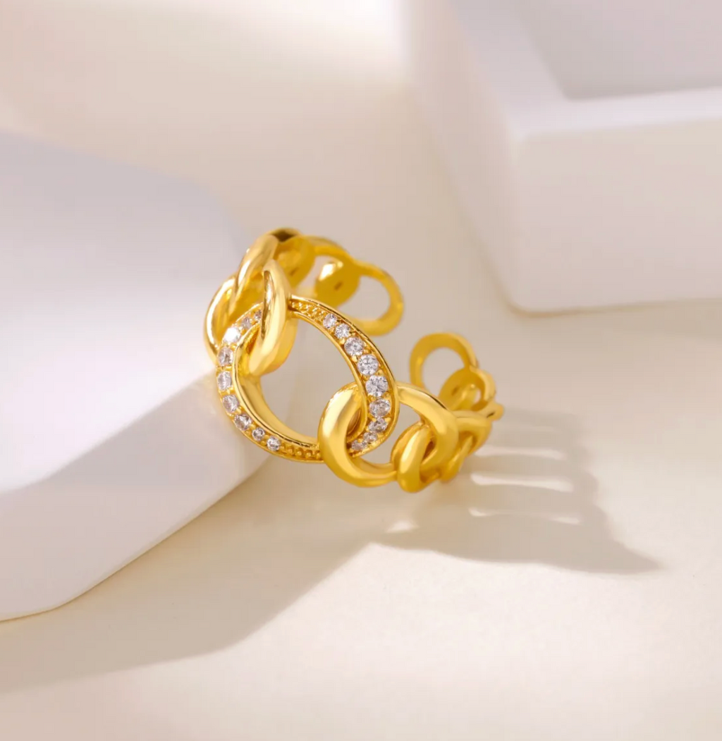 Pave Curb Chain Ring