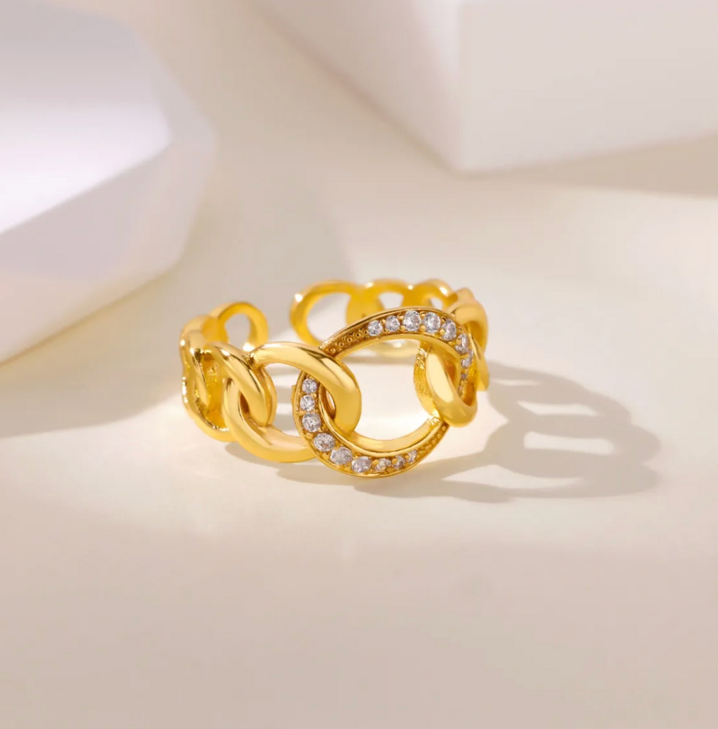 Pave Curb Chain Ring