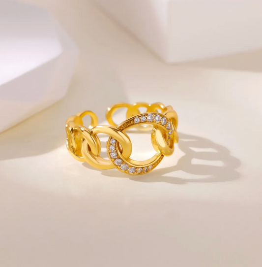 Pave Curb Chain Ring