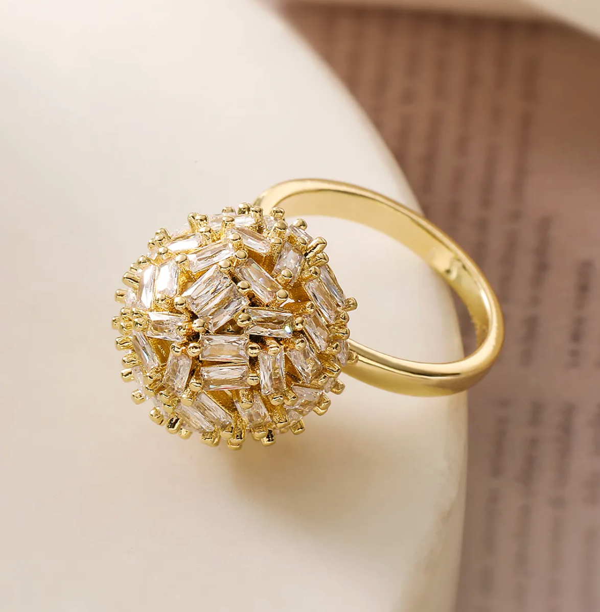 Radiant Bombé Ring