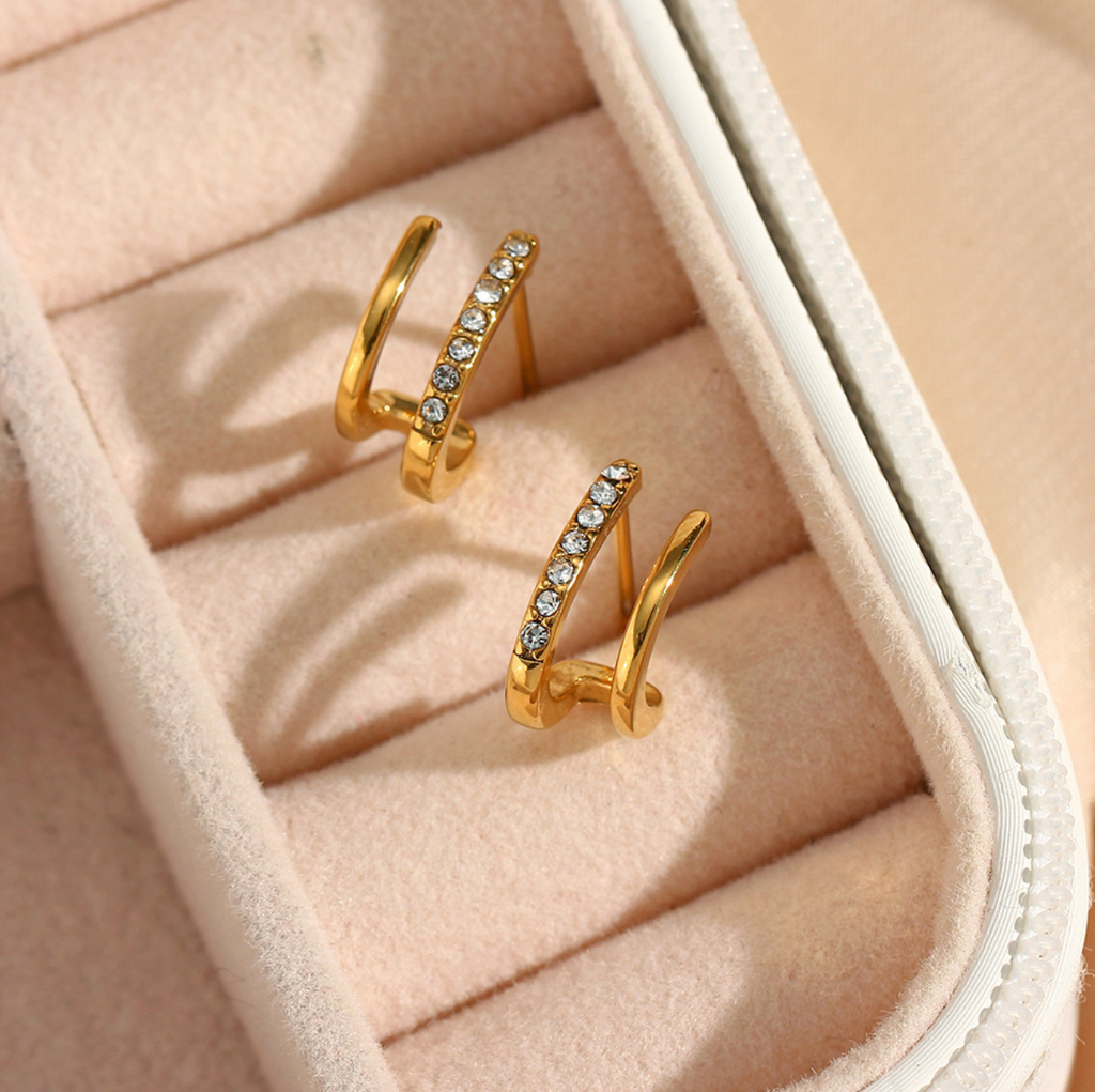 Two-Piece Illusion Studs