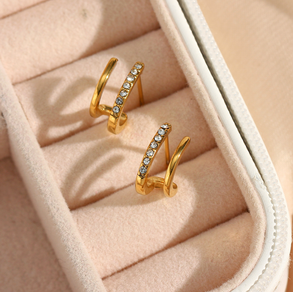 Two-Piece Illusion Studs