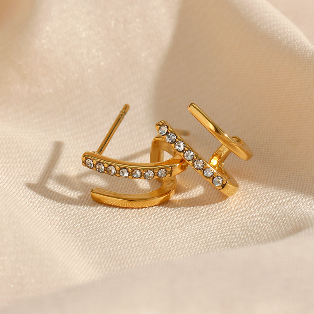 Two-Piece Illusion Studs