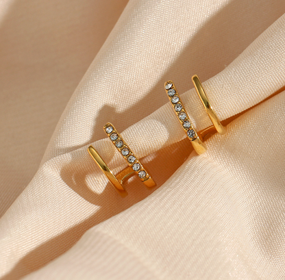 Two-Piece Illusion Studs