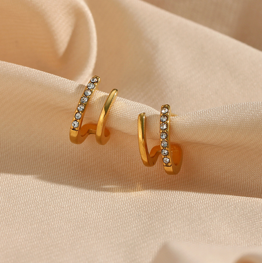 Two-Piece Illusion Studs