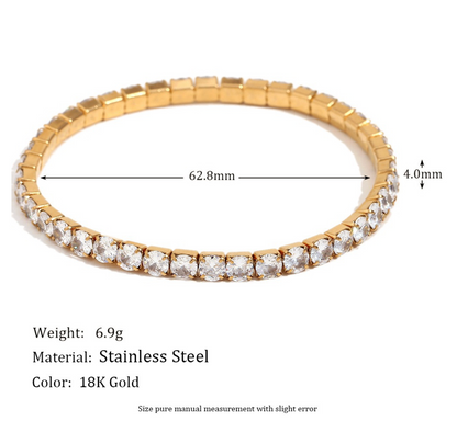 Stretch Tennis Bracelet
