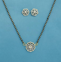 Floral Medallion Mangalsutra Set