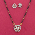 Interlocked Petal Knot Mangalsutra Set