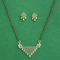 Regal Mesh Triangle Mangalsutra Set