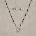 Divine Aura Circle Mangalsutra Set
