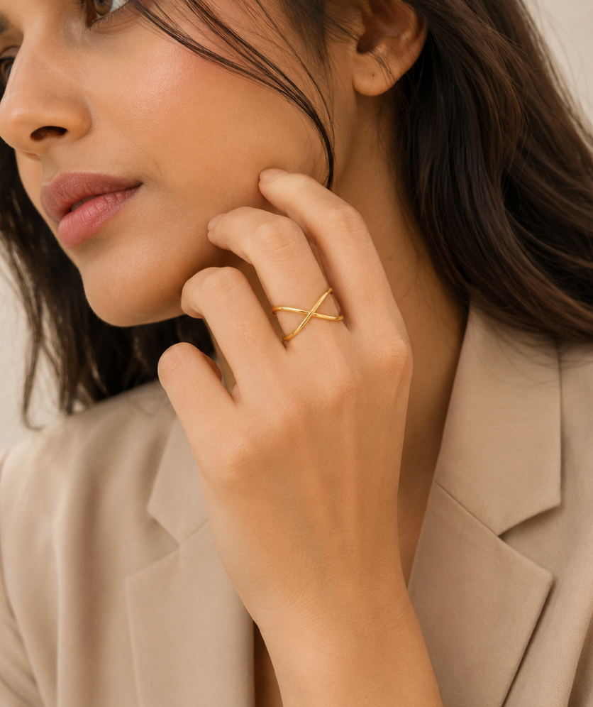 Criss-Cross Ring