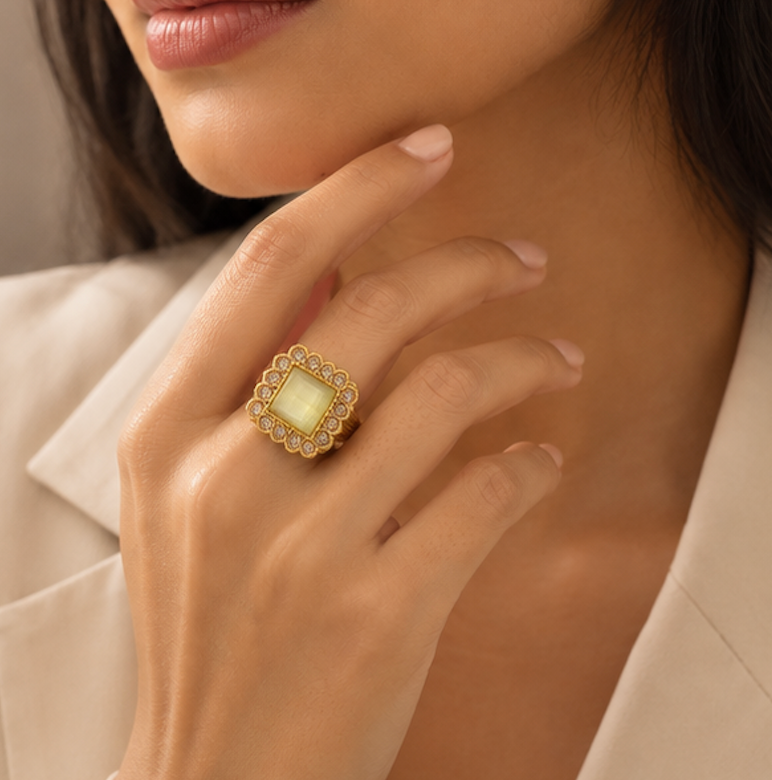 The Royal Gemstone Ring