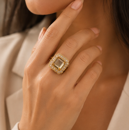 The Royal Gemstone Ring