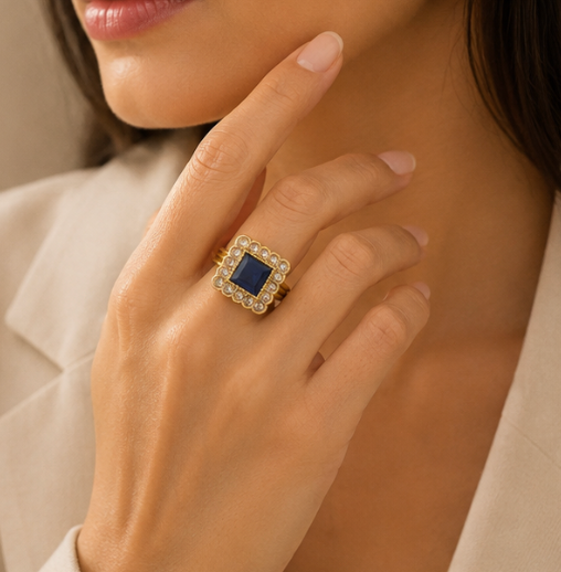 The Royal Gemstone Ring