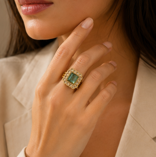 The Royal Gemstone Ring