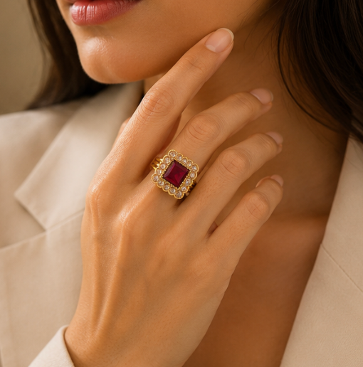 The Royal Gemstone Ring