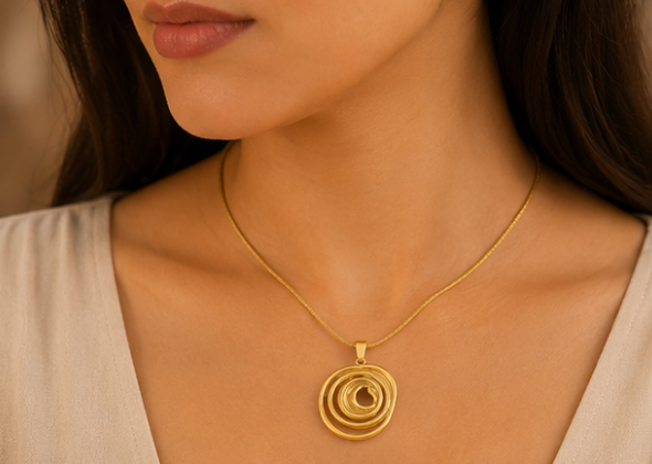 Eternal Swirl Necklace