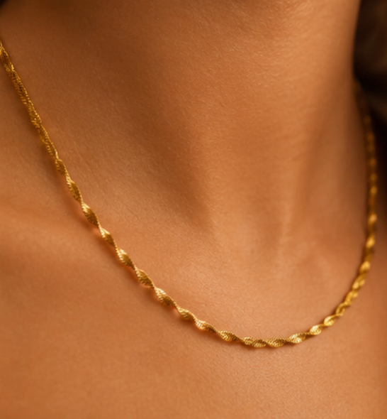 Fine Spiral Chain