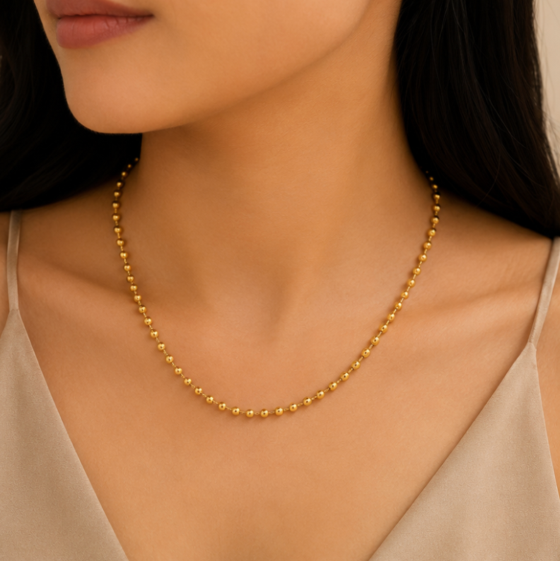 The Sphera Plated Bead Chain