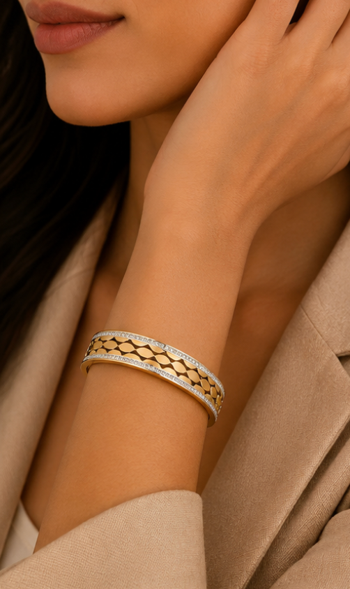 The Gilded Gaze Bangle