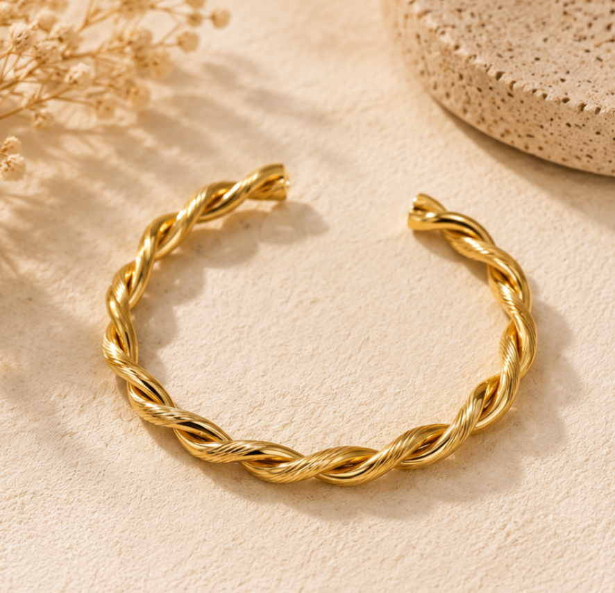 The Golden Helix Cuff