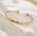 Infinity Wave Cuff Bracelet