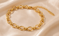 Golden Knot Chain Bracelet