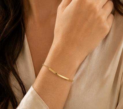 Geometric Bar Bracelet