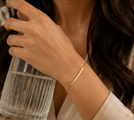 Geometric Bar Bracelet